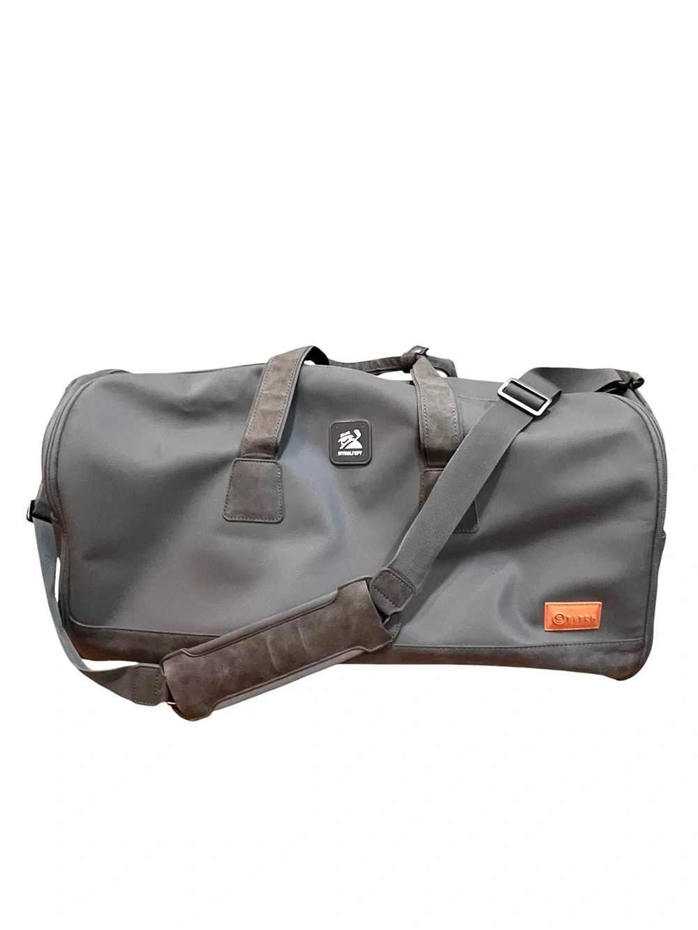 Stitch Gray Duffle Bag Golf Spy Garment Bag 2 in 1 Men's Weekender Travel Sports